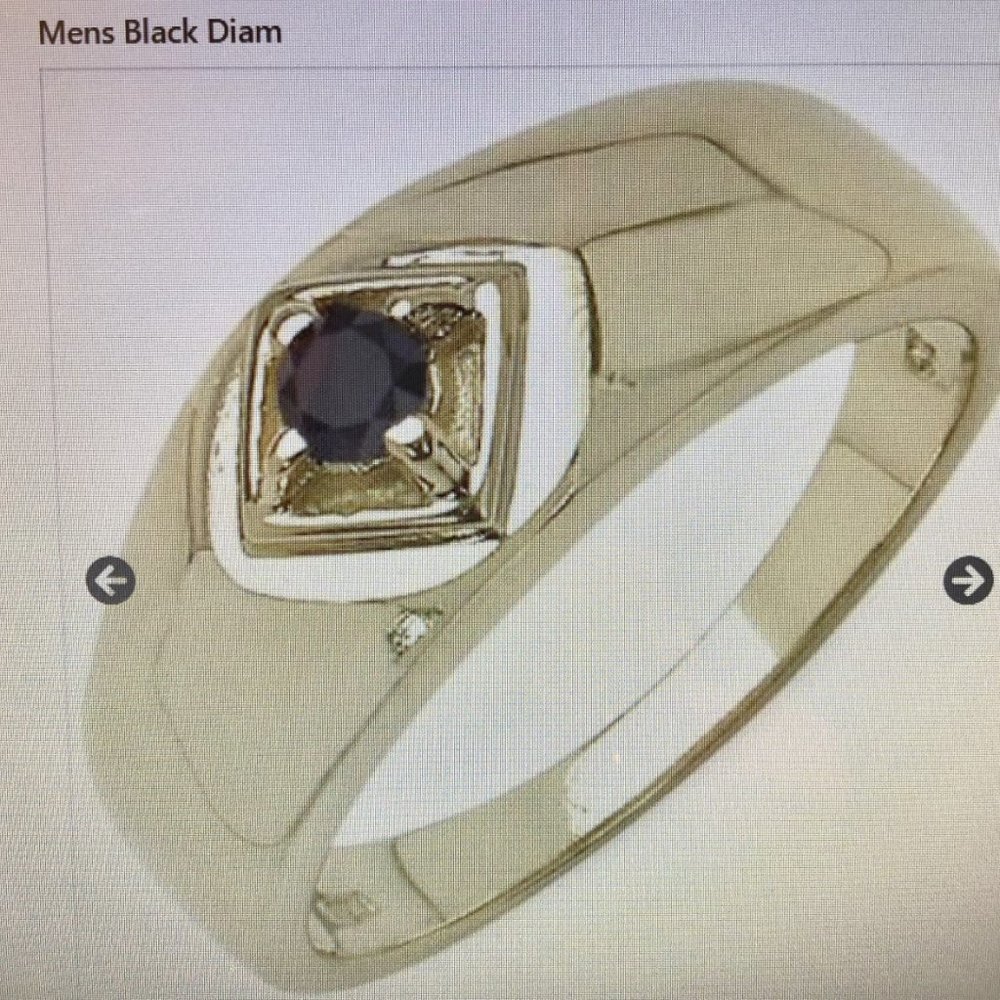 NEW 14k Yellow gold men's Ring